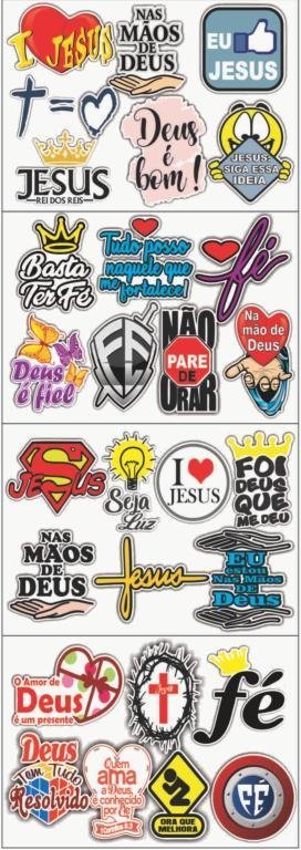 AD. CARTELÃO KIT EU AMO JESUS (84 UND)