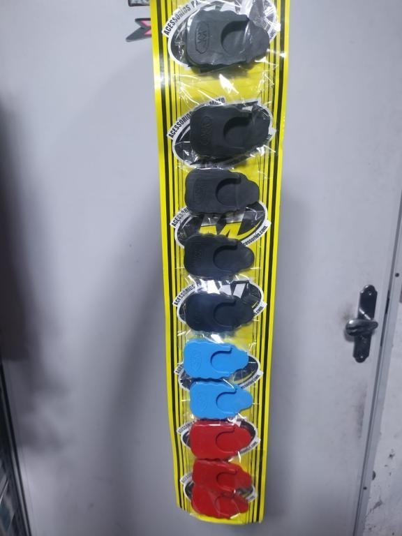 SUPORTE DE BORRACHA PARA O DESCANSO LATERAL CARTELA COM 10