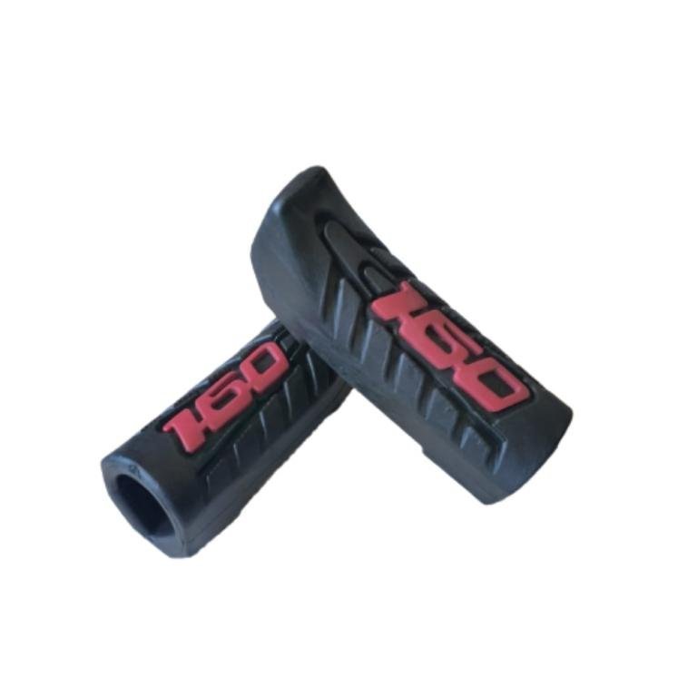 BORRACHA DE ESTRIBO BICOLOR BIZ TT 160 VERMELHO