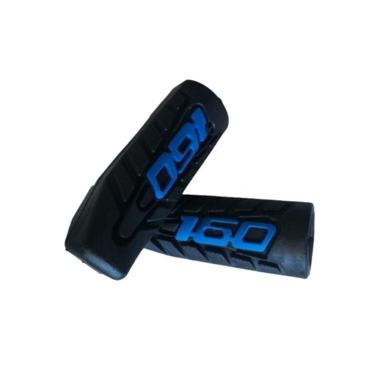 BORRACHA DE ESTRIBO BICOLOR BIZ TT 160 AZUL