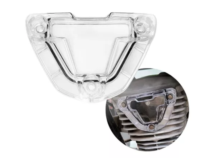 TAMPA DE MOTOR TRANSPARENTE Cg160 BROS160 XRE190