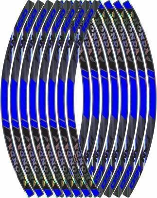 AD. FRISO DE ARO HOLOGRAFICO FAN 160 - (ADESIVO COMPATÍVEL NÃO ORIGINAL) (16 UND)