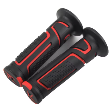 MANOPLA HANDLE (1PAR) PRETO COM VERMELHO