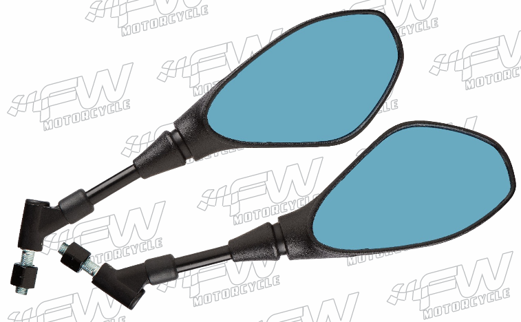 RETROVISOR ORIGINAL BMW GS 800 ROSCA LENTE AZUL