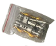 KIT CHAVE 12 FUNÇÕES COM EXTRATOR DE CORRENTE DOURADO
