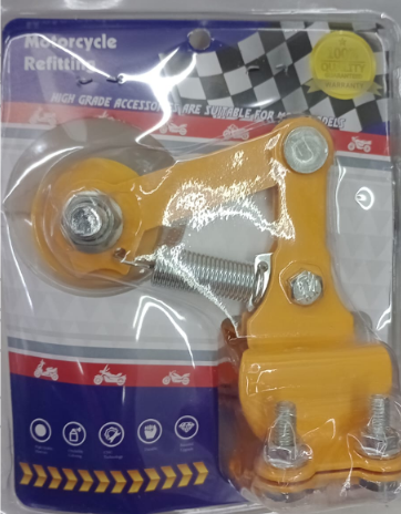 ESTICADOR DE CORRENTE DE MOTO AMARELO