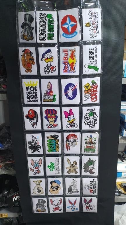 KIT GAVETA DE ADESIVOS 160 UNIDADES