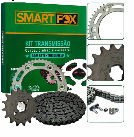 KIT TRAÇÃO BROS 150 C/RETENTOR