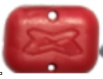 BORRACHA DO PROTETOR DE CARENAGEM UNIVERSAL (VERMELHO)