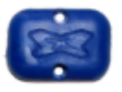 BORRACHA DO PROTETOR DE CARENAGEM UNIVERSAL (AZUL)