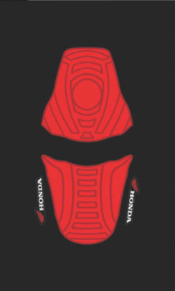 CAPA CONFORT VERMELHO ETQ. YAMAHA