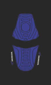 CAPA CONFORT AZUL ETQ. YAMAHA