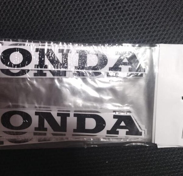 ADESIVO HONDA PRETO